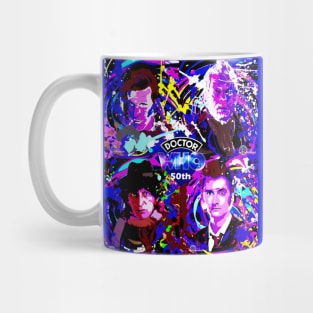 The Day of the Doctor quad swirl Mug